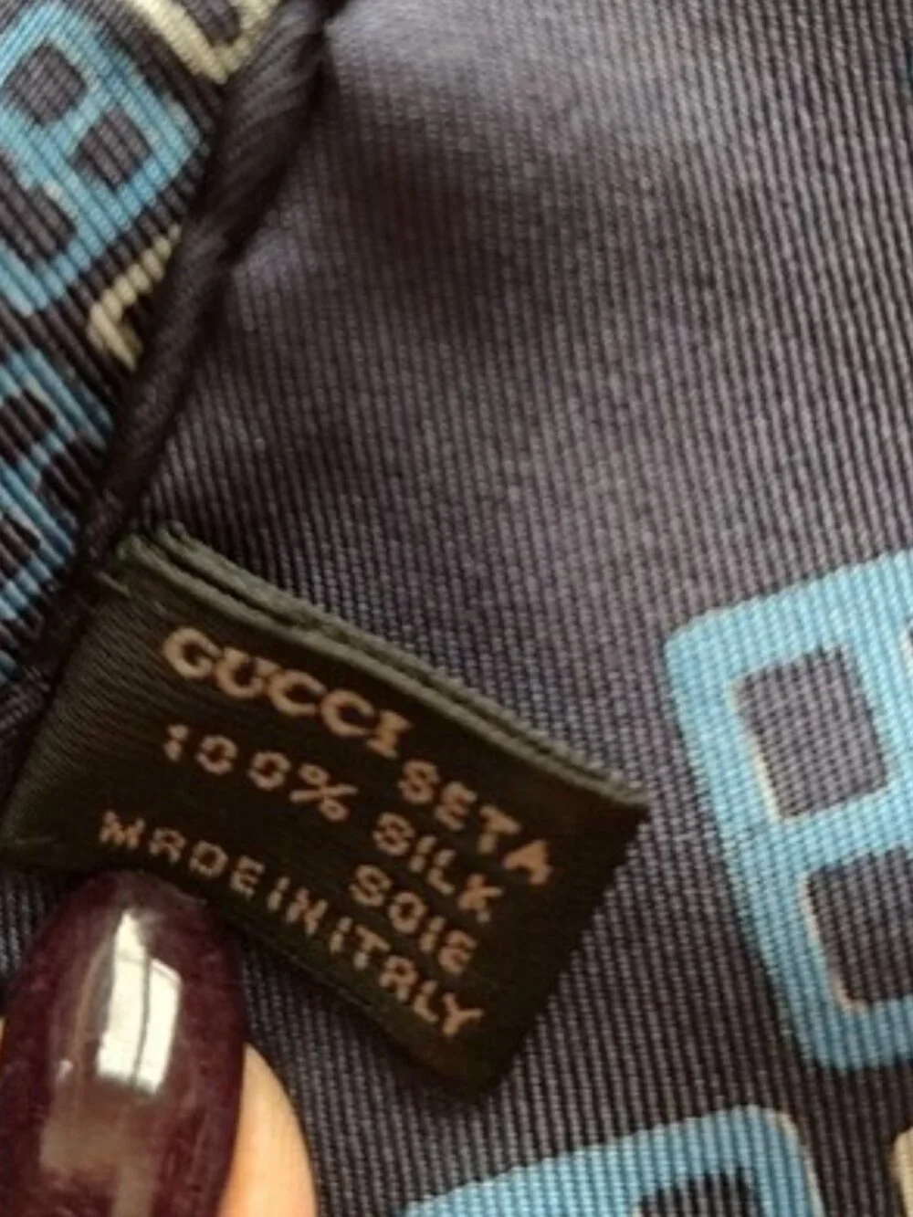 Gucci small silk